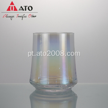 Cup de caneca de chá de chá de vidro de vidro transparente